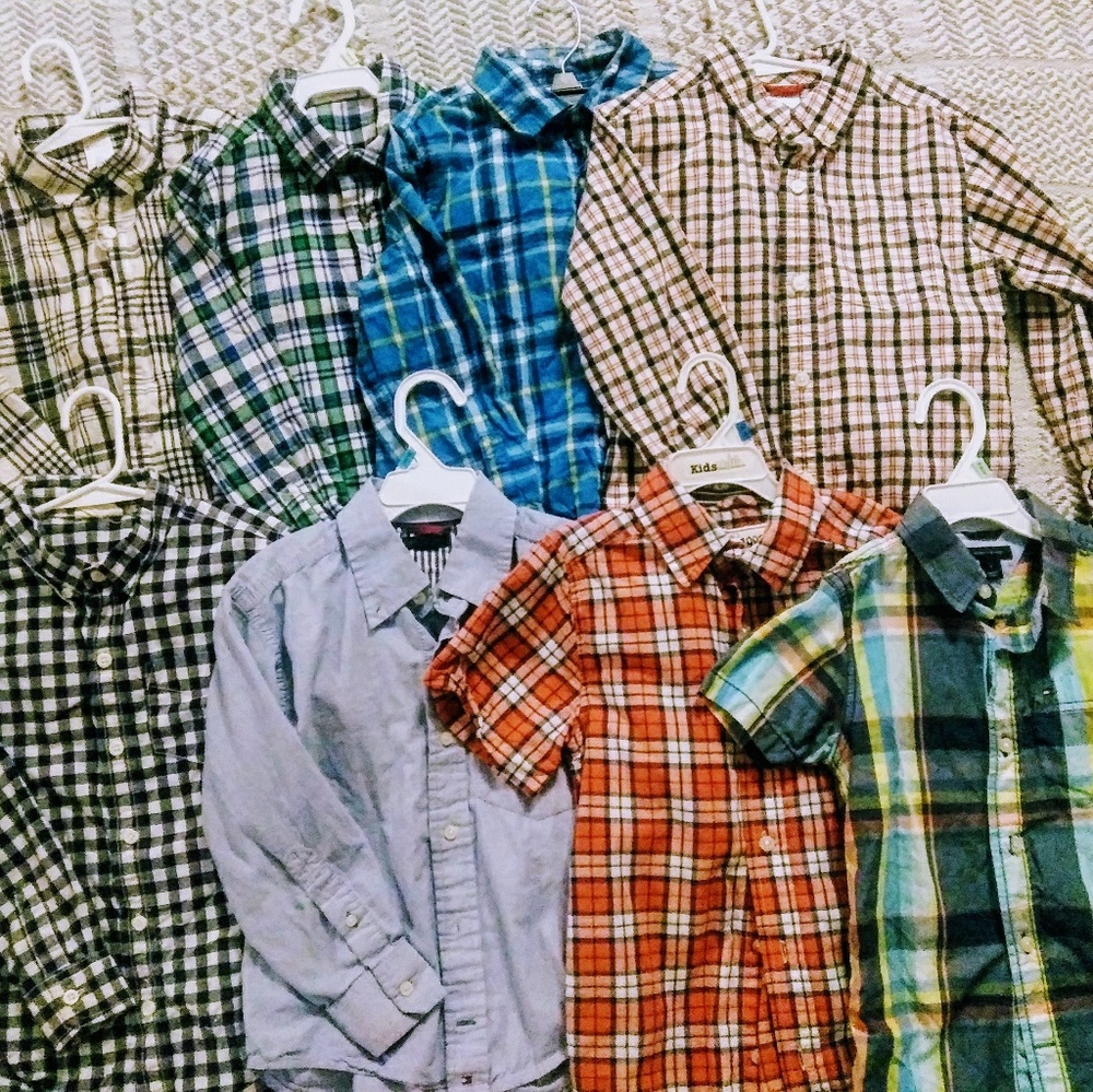 Bundle of boys dress shirts